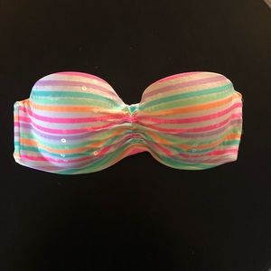 Victoria Secret swim top with sequin